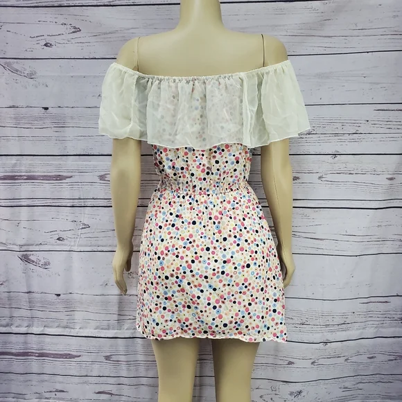 small off shoulder summer dress - Picture 6 of 6
